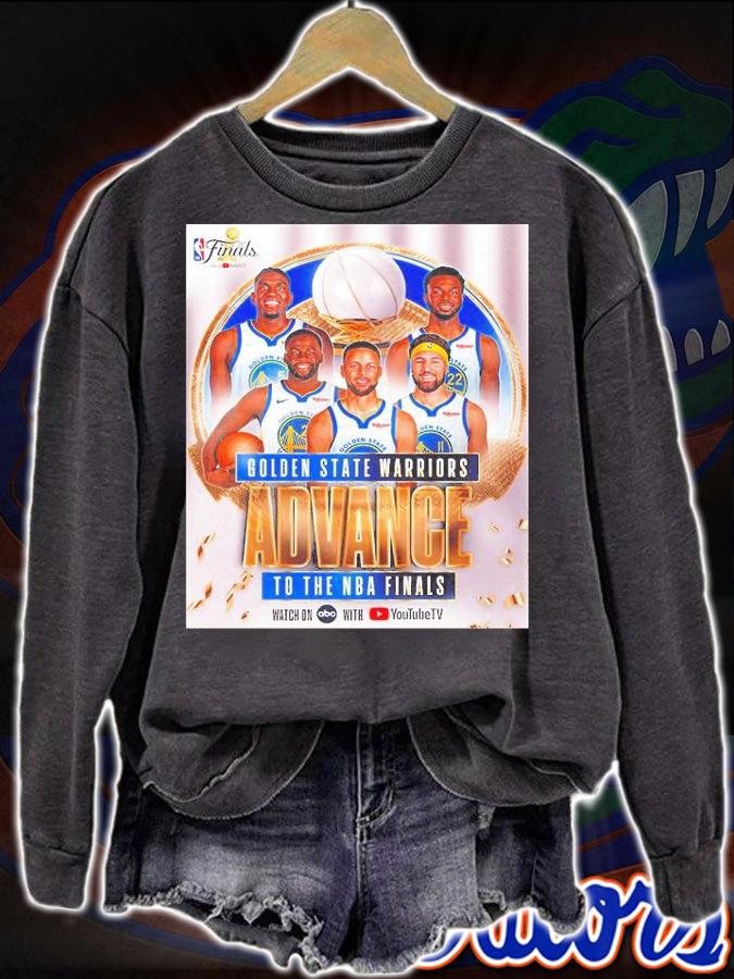 Golden State Warriors Advance to the NBA Finals T-Shirt t-shirt