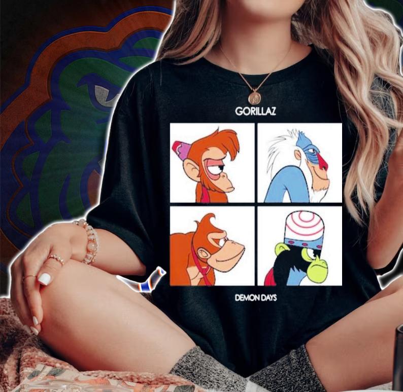 Gorillaz Demon Days Shirt t-shirt woman shirt