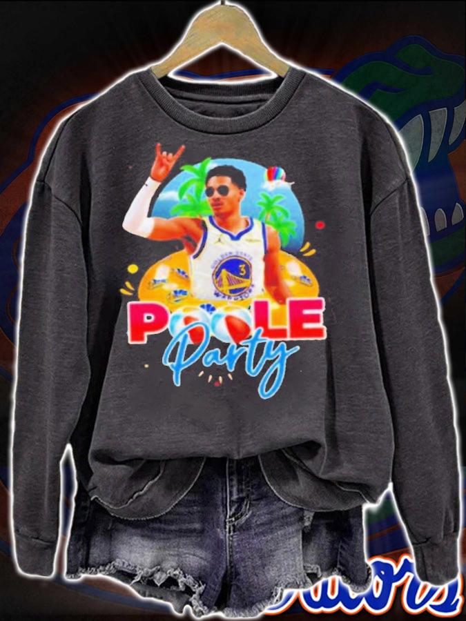 Jordan Poole Vintage 90s Style Party 2022 Shirt t-shirt sweatshirt