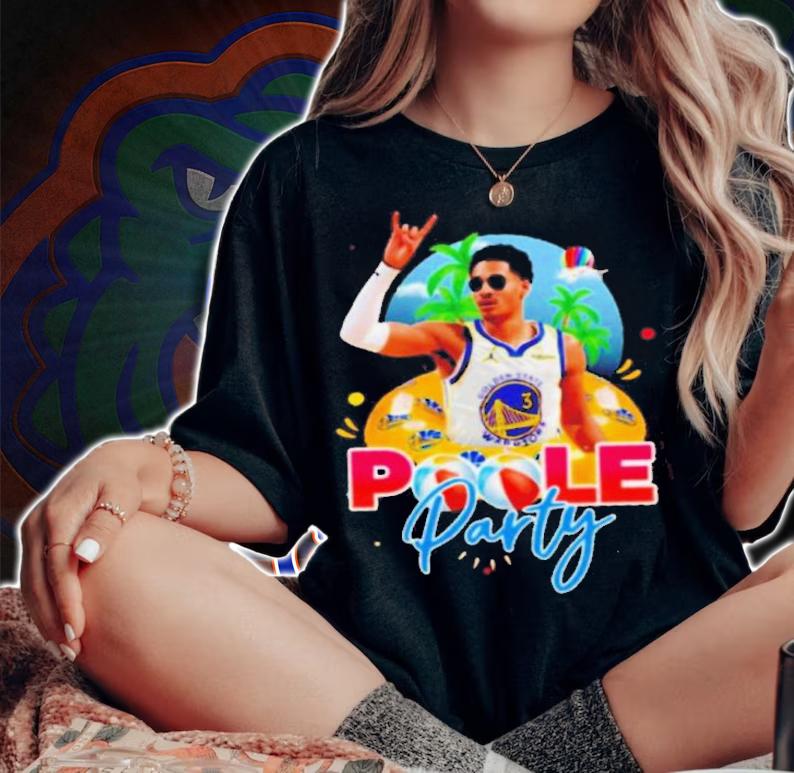 Jordan Poole Vintage 90s Style Party 2022 Shirt t-shirt woman shirt