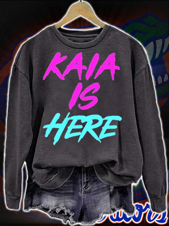 Kaia Is Here T-Shirt t-shirt