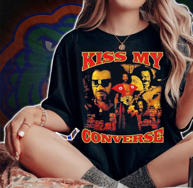 Kiss My Converse Sho'nuff T-Shirt t-shirt woman shirt