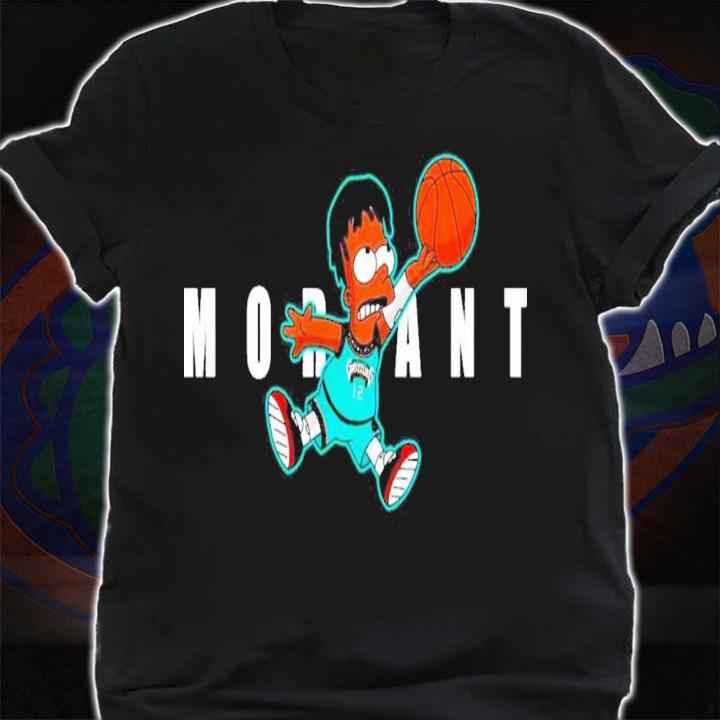 Memphis Grizzlies Dunk X The Simpsons T-Shirt t-shirt