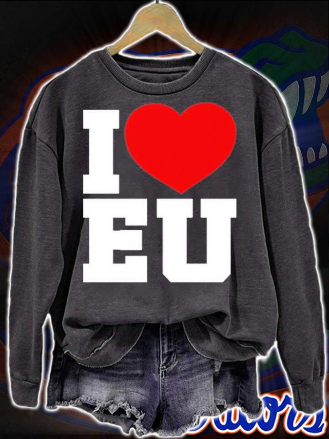 Pride Parade Ukraine I Love EU Shirt t-shirt sweatshirt