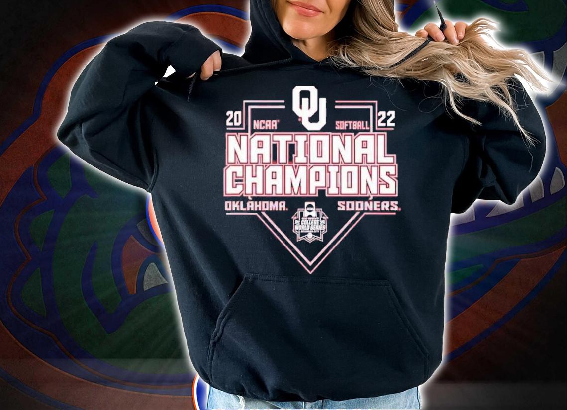 NCAA Softball National Champions Oklahoma Sooners 2022 Shirt t-shirt hoodie
