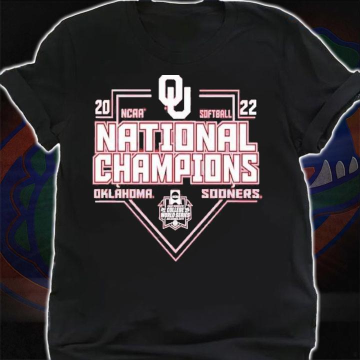 NCAA Softball National Champions Oklahoma Sooners 2022 Shirt t-shirt shirt
