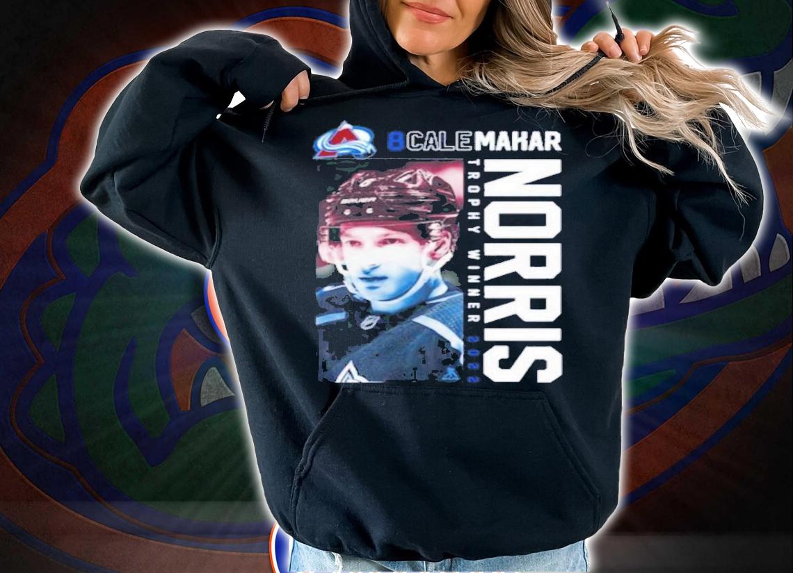 NHL Cale Makar Colorado Avalanche 2022 James Norris Memorial Trophy Winner Shirt t-shirt