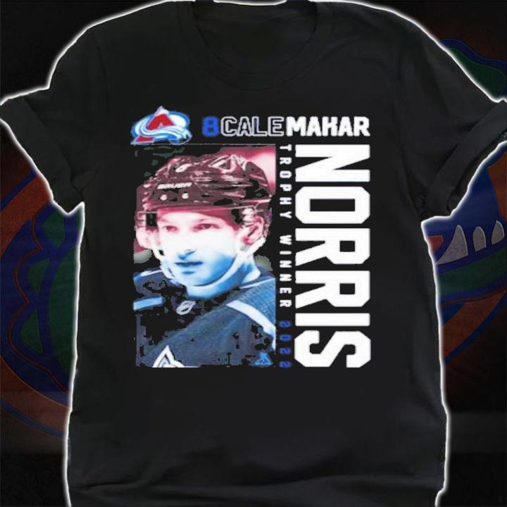 NHL Cale Makar Colorado Avalanche 2022 James Norris Memorial Trophy Winner Shirt t-shirt