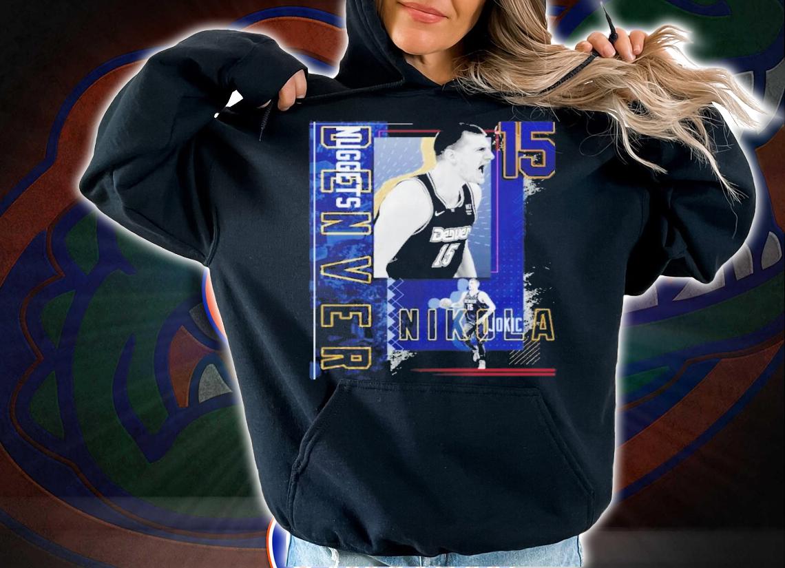 Nikola Jokic Basketball Paper Poster Nuggets 2 Shirt t-shirt