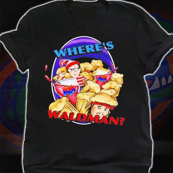 Official Where's Waldman Shirt t-shirt