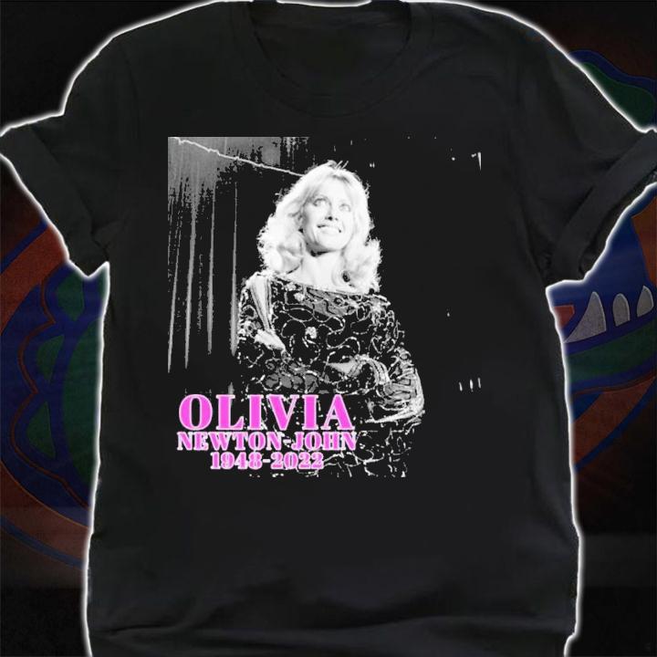 RIP Olivia Newton-John Thank You For The Memories 1948-2022 T-Shirt t-shirt