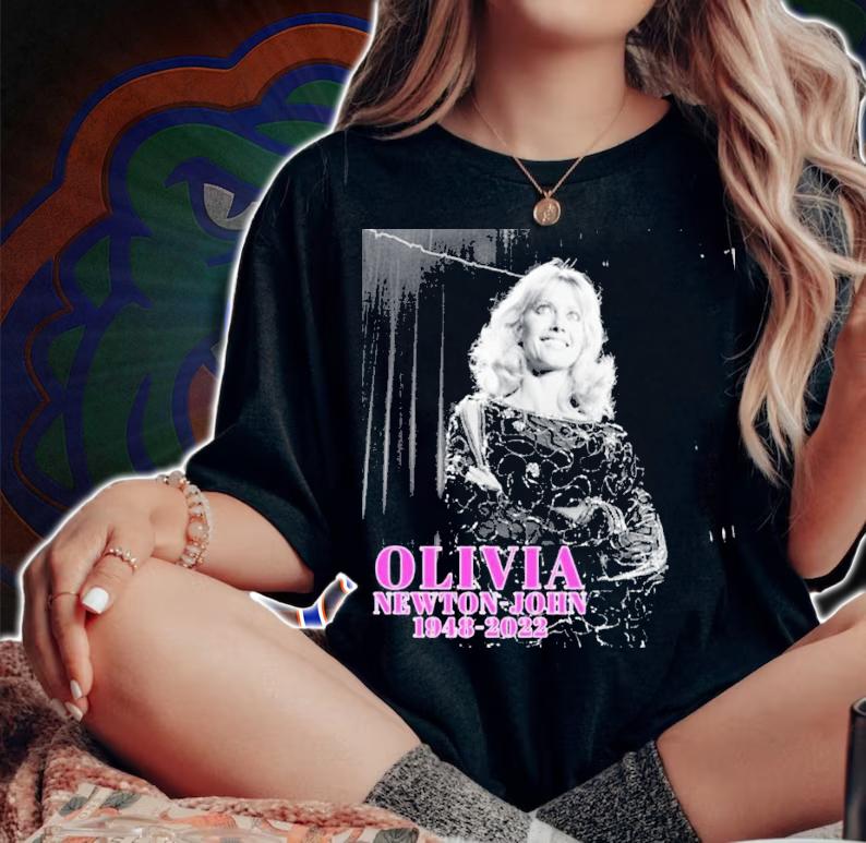 RIP Olivia Newton-John Thank You For The Memories 1948-2022 T-Shirt t-shirt