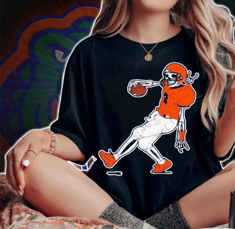 Skeleton Texas Longhorns Football Tuck Fexas Shirt t-shirt