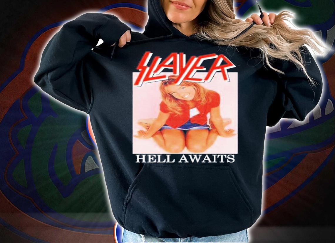 Slayer Hell Awaits Britney Spears Shirt t-shirt