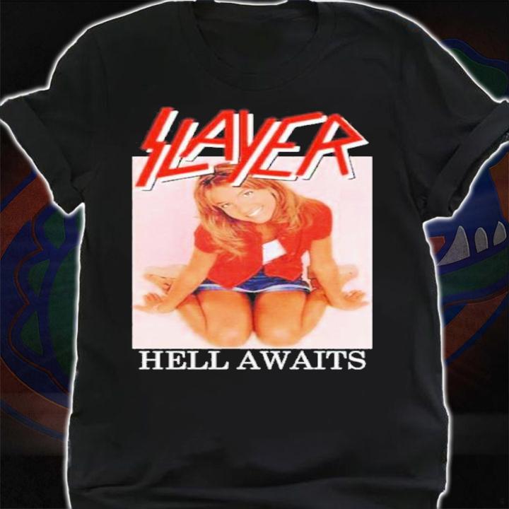 Slayer Hell Awaits Britney Spears Shirt t-shirt