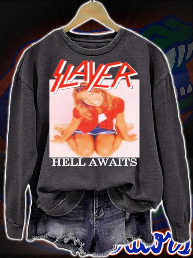 Slayer Hell Awaits Britney Spears Shirt t-shirt