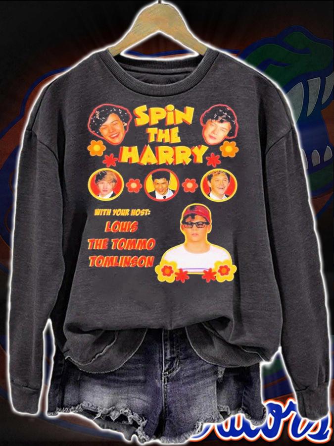 Spin The Harry With Your Host Louis The Tommo Tomlinson shirt t-shirt sweatshirt