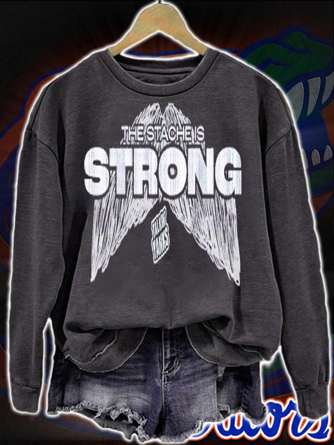The stache is strong shirt t-shirt