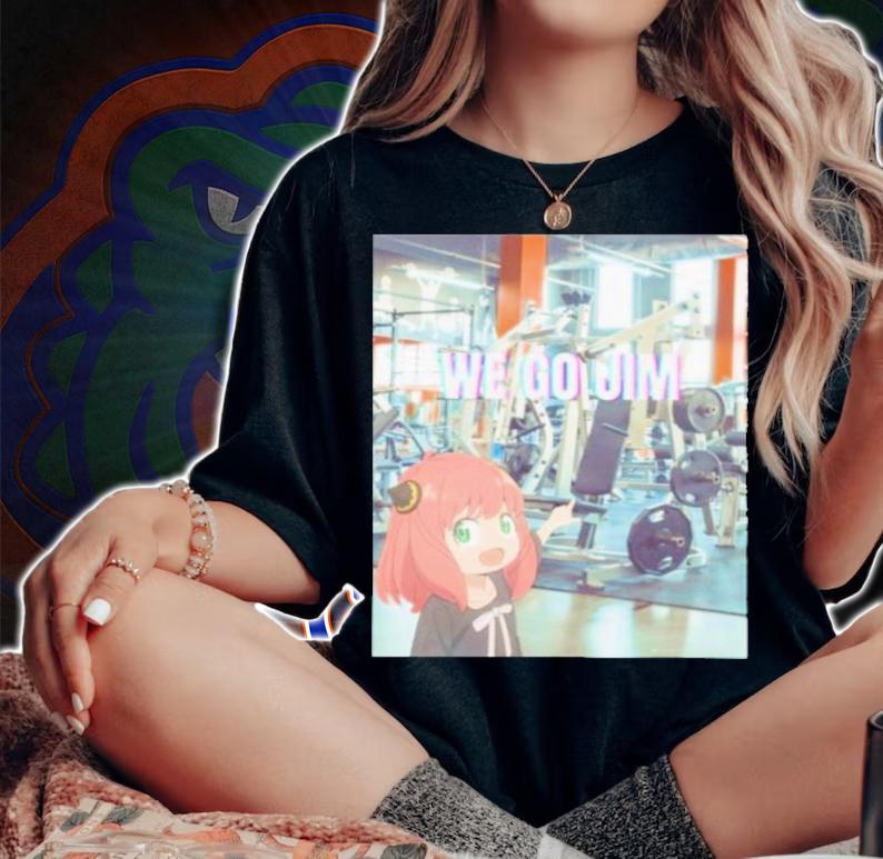 We Go Jim Anime Shirt t-shirt