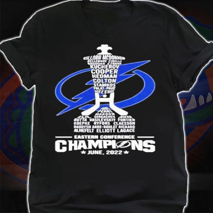 Tampa Bay Lightning Eastern Conference Champions June 2022 Shirt t-shirt