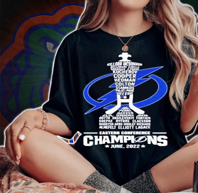 Tampa Bay Lightning Eastern Conference Champions June 2022 Shirt t-shirt