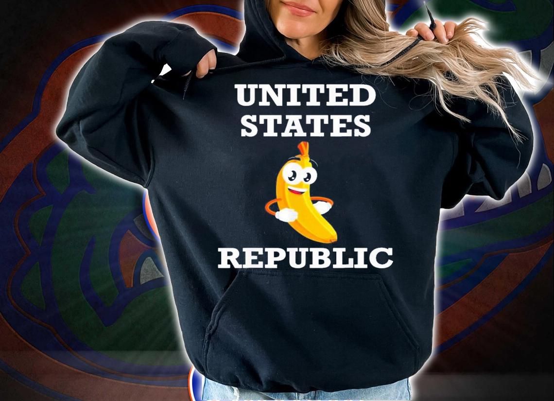 Trump 2024 Banana Biden Republic America Satire Republican T-Shirt t-shirt hoodie