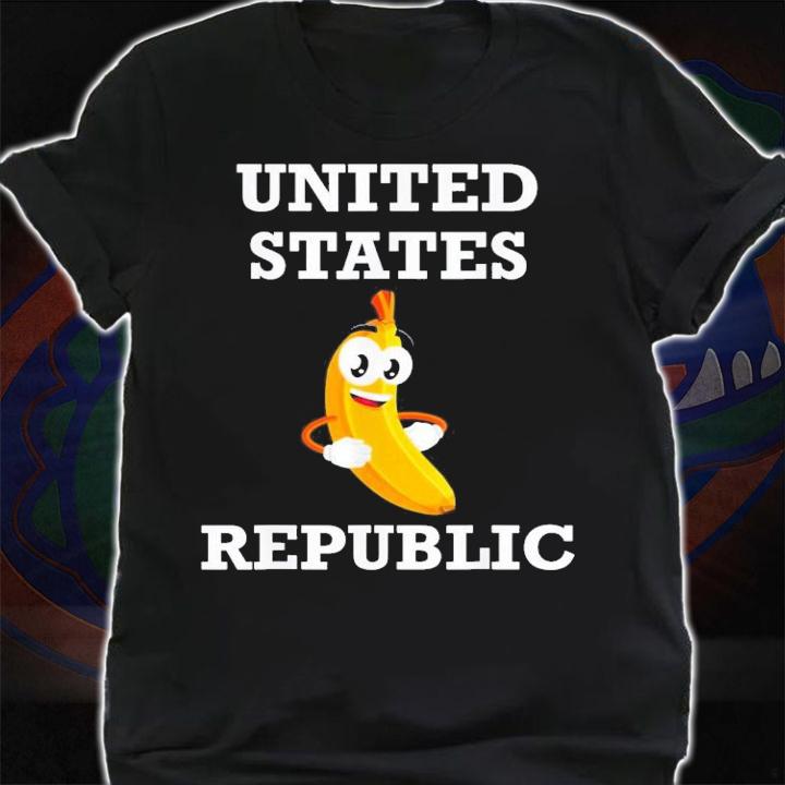 Trump 2024 Banana Biden Republic America Satire Republican T-Shirt t-shirt shirt