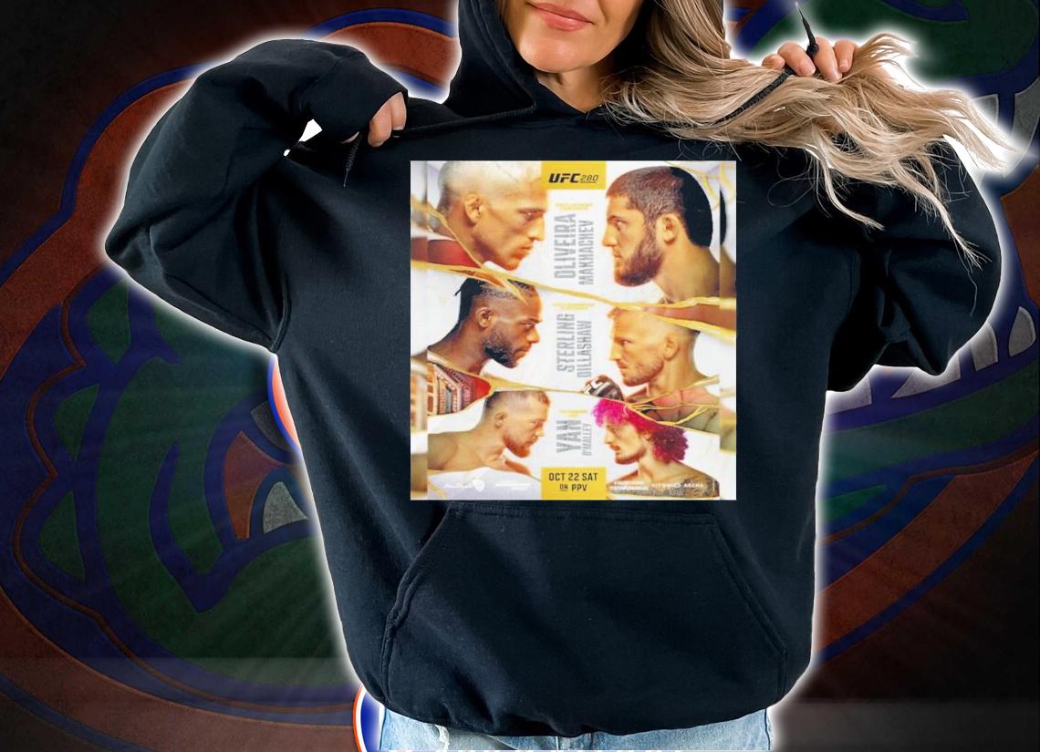 UFC 280 Poster Has Dropped Shirt t-shirt