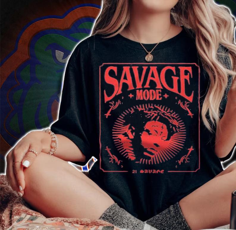 21 Savage Slaughter Gang T-shirt t-shirt woman shirt