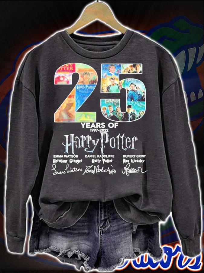 25 Years Of 1997-2022 Harry Potter Signatures Shirt t-shirt sweatshirt