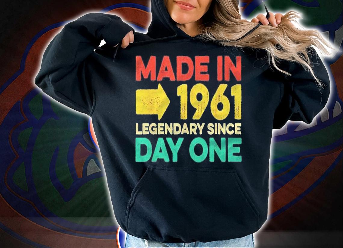 60 Years Old Men Women Born In 1961 Gifts For Birthday Shirt t-shirt