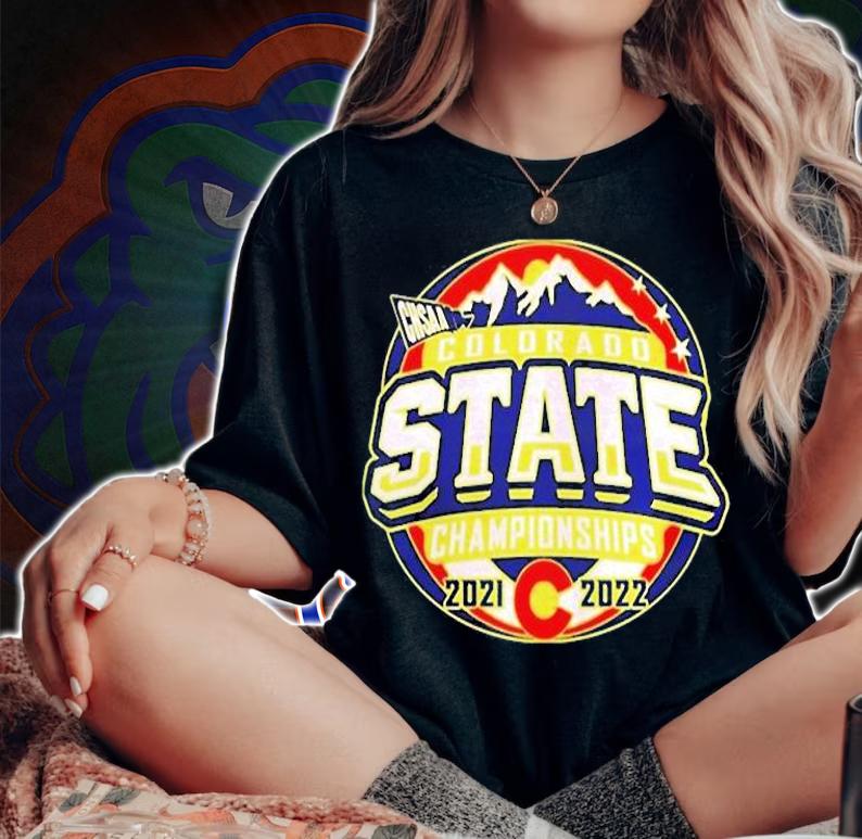 2021-2022 Chsaa Colorado State Championships T-Shirt t-shirt