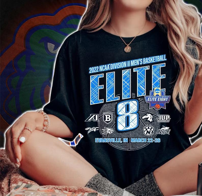 2022 NCAA Division II Men_s Basketball Elite Eight T-Shirt t-shirt