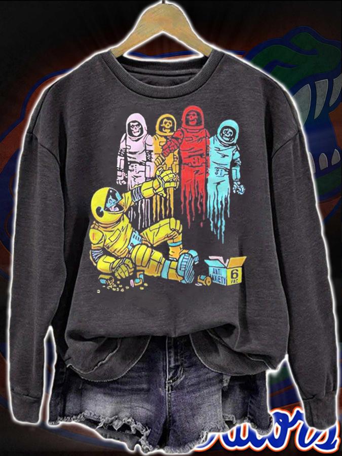 Abed Madness of mission six astronaut T-shirt t-shirt sweatshirt