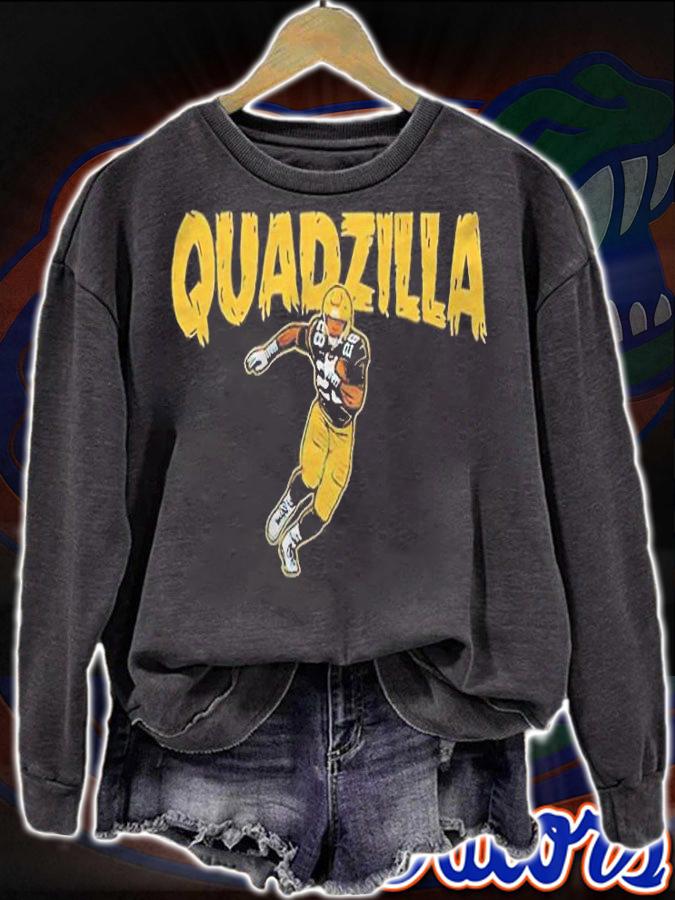 AJ Dillon Quadzilla Green Bay Packers t-shirt