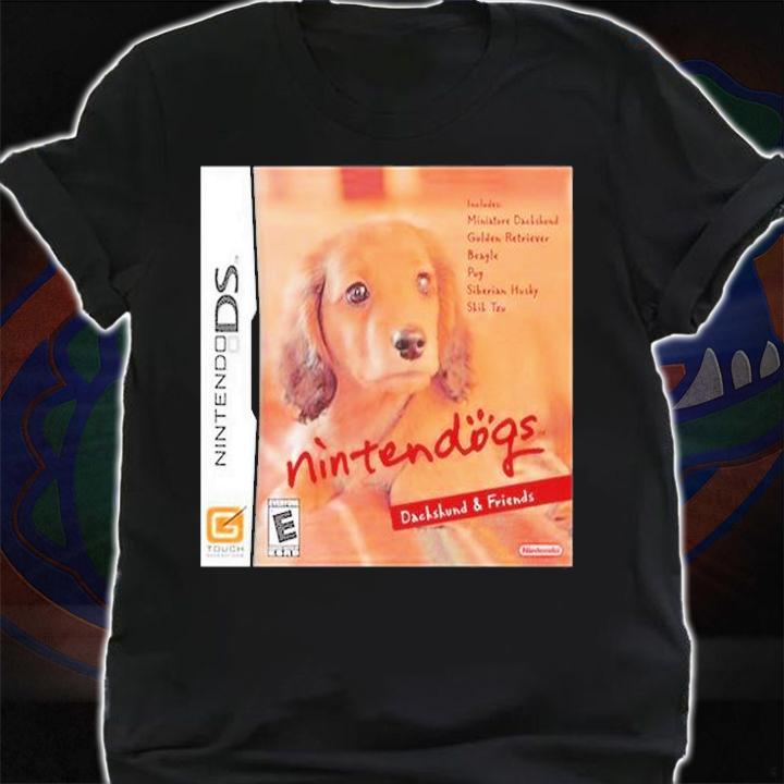 Alfred Nintendogs Dachshund And Friends T-Shirt t-shirt shirt