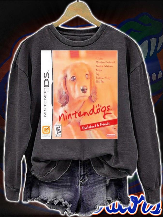 Alfred Nintendogs Dachshund And Friends T-Shirt t-shirt sweatshirt