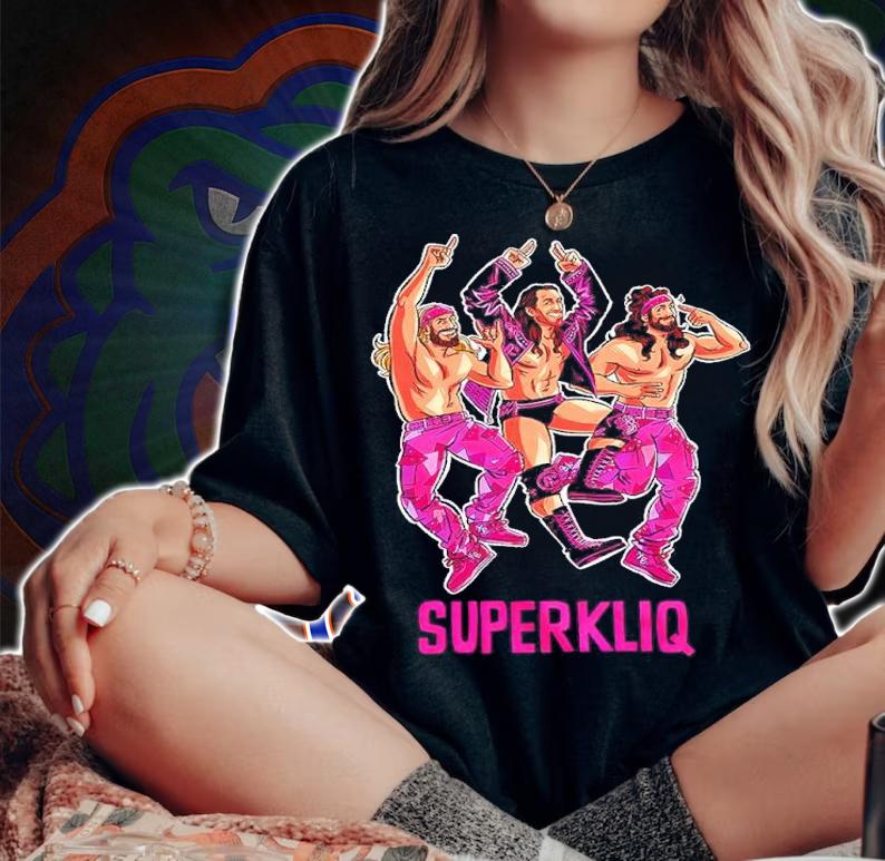 All Elite Wrestling Superkliq Party Shirt t-shirt woman shirt