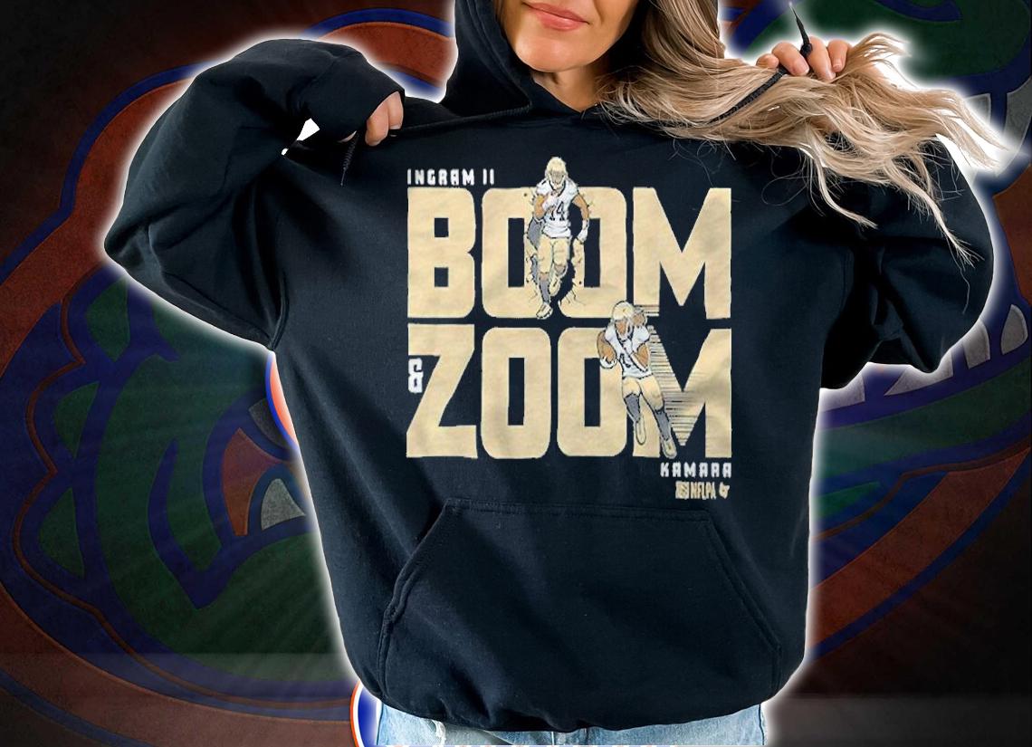 Alvin Kamara And Mark Ingram II Boom And Zoom Shirt t-shirt hoodie