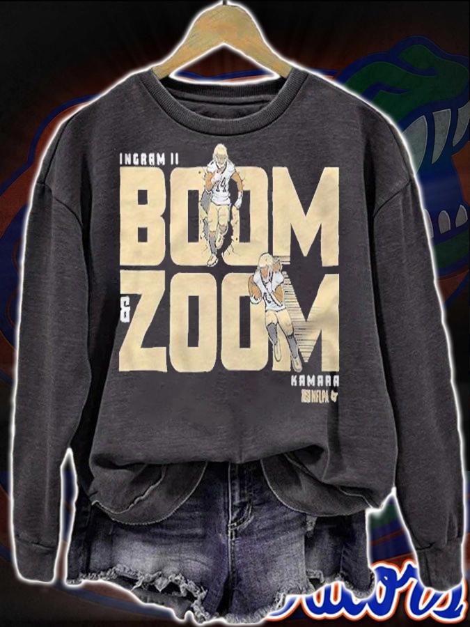 Alvin Kamara And Mark Ingram II Boom And Zoom Shirt t-shirt sweatshirt
