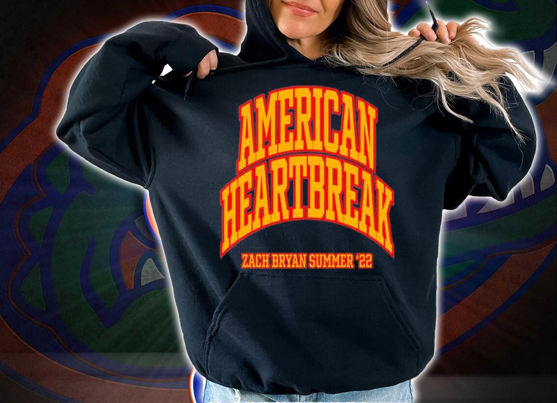 American Heartbreak Zach Bryan Summer 2022 T-shirt t-shirt hoodie