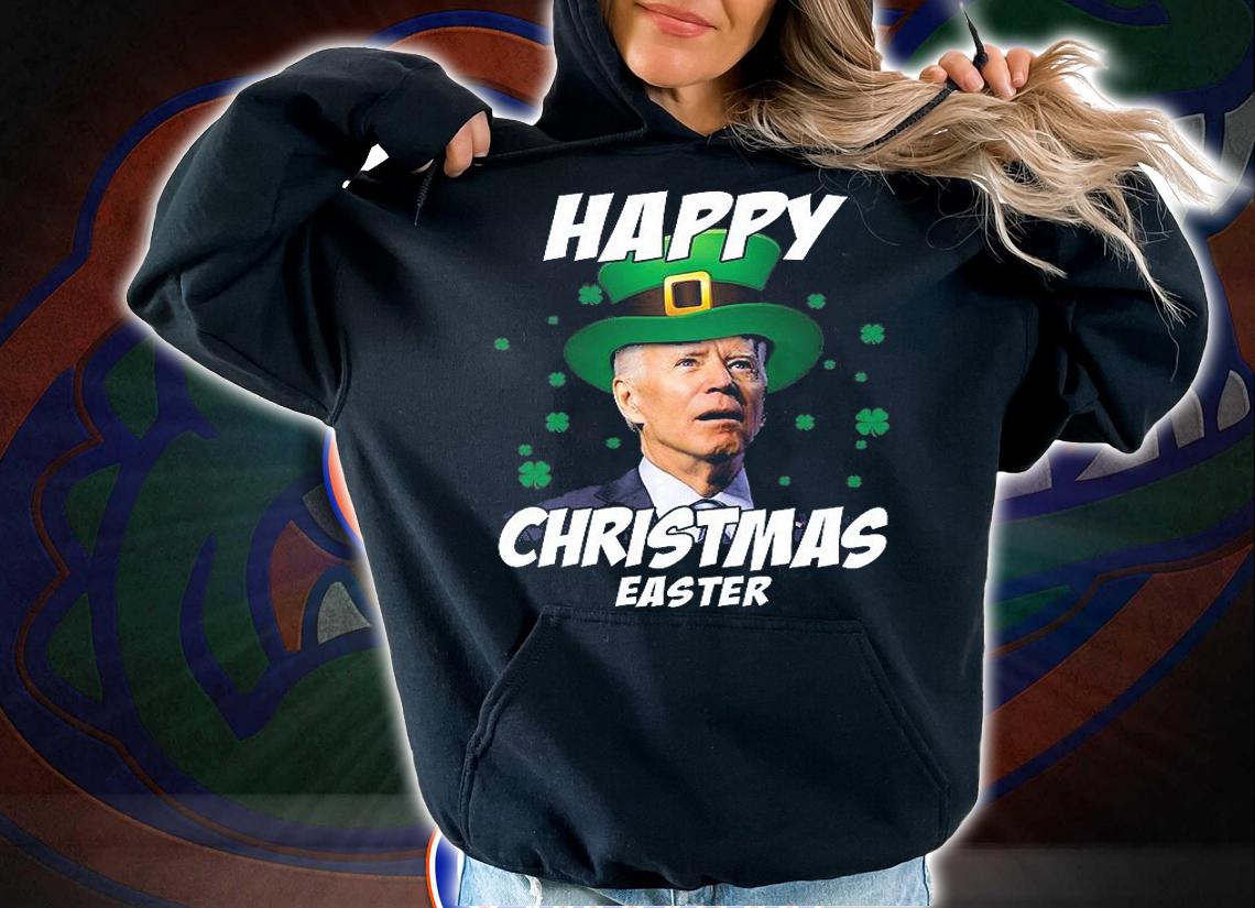Anti Biden Happy Christmas Patrick's Day Easter Funny Biden T-Shirt t-shirt