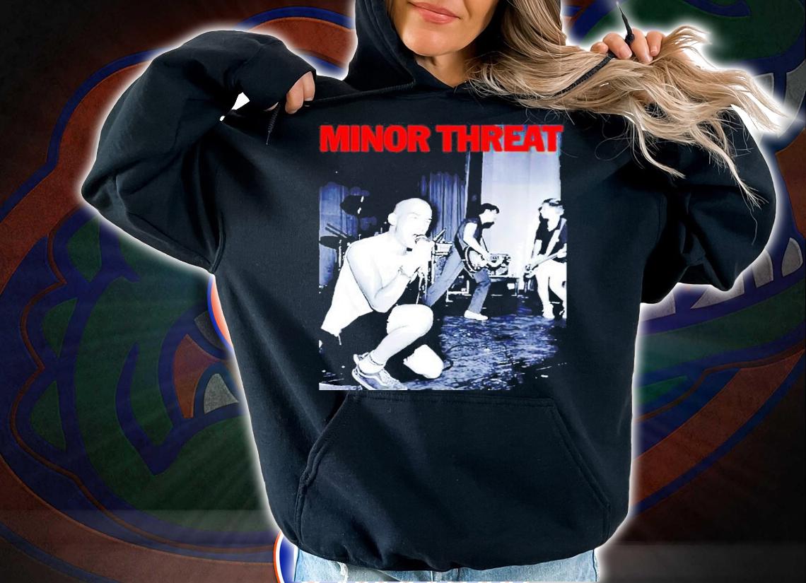 Authentic Minor Threat Band Xerox Group Shirt t-shirt hoodie