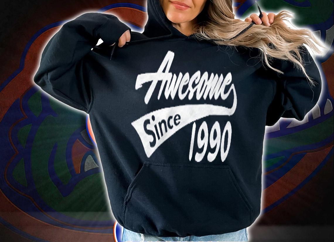 Awesome 1990 Bday 31 Years Old 31St Birthday Gift Men Women Shirt t-shirt