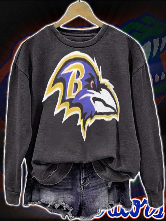 Baltimore Ravens logo team T-shirt t-shirt sweatshirt