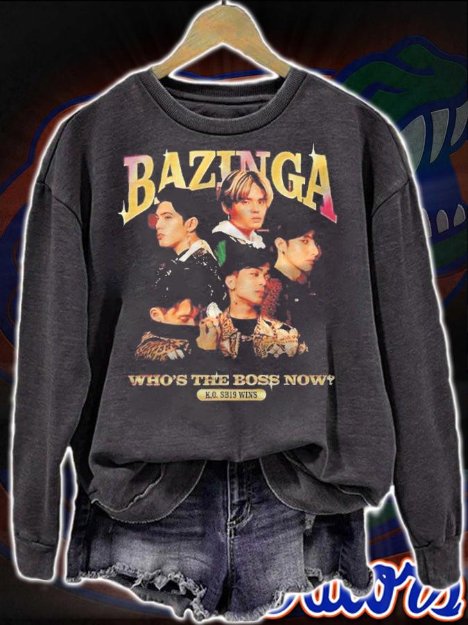 Bazinga Who's the Boss Now T-shirt t-shirt sweatshirt