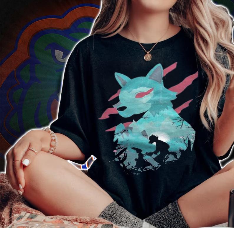 Beastars Legoshi cherry blossom Japanese style T-shirt t-shirt