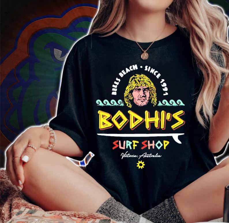 Bells Beach Since 1991 Bodhi's Surf Shop Shirt t-shirt woman shirt