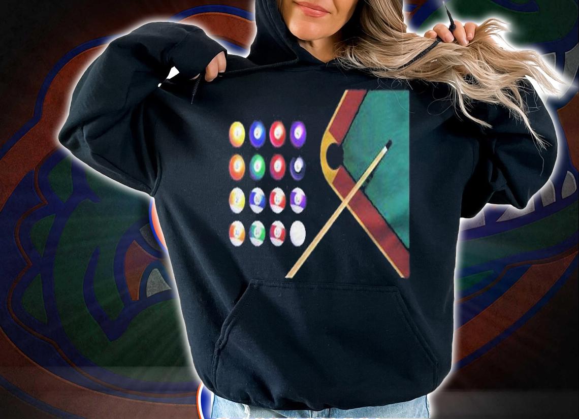 Billiard Elements Vector Pool Elements Shirt t-shirt