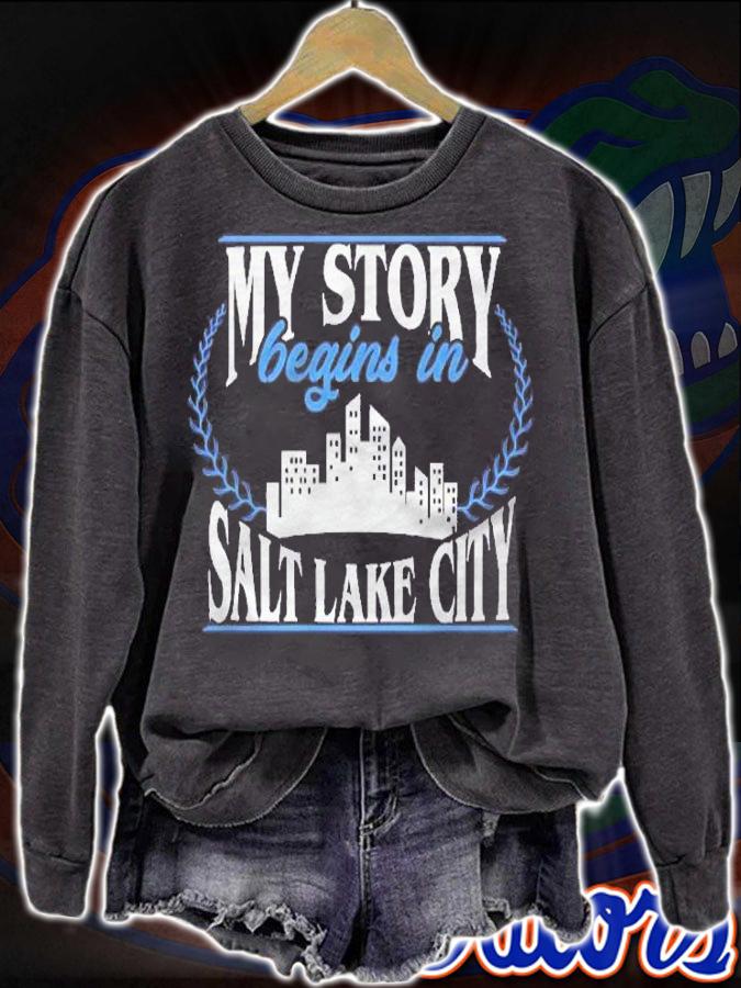 Born In Salt Lake City shirt t-shirt